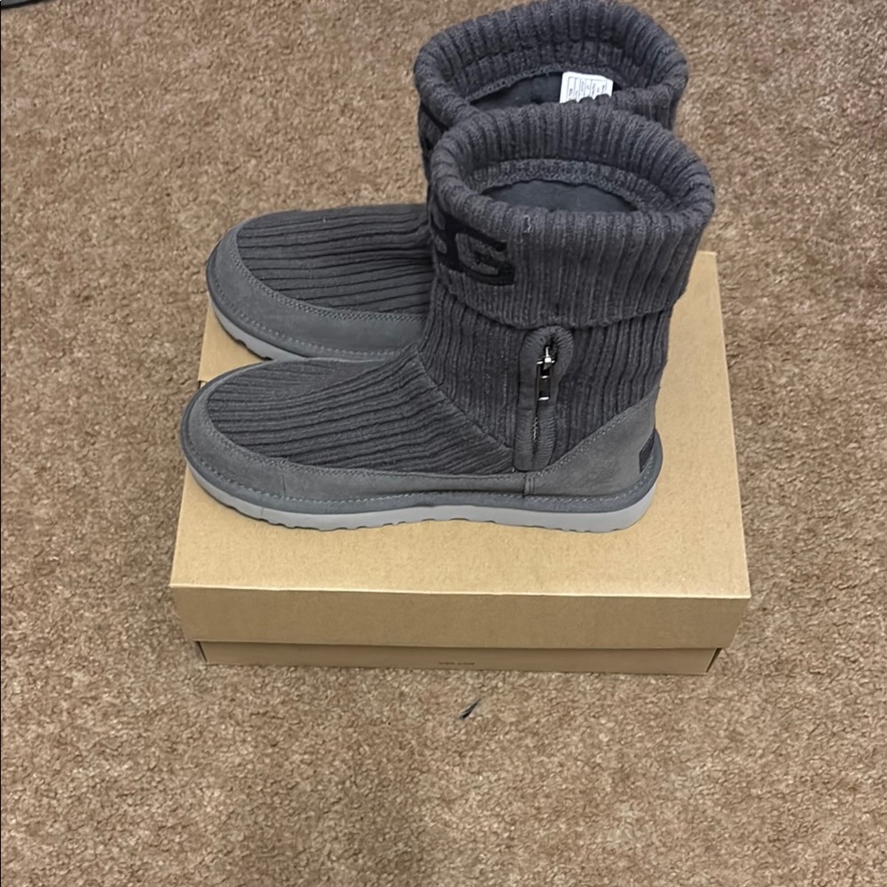 Cozy Gray Ugg Boots
